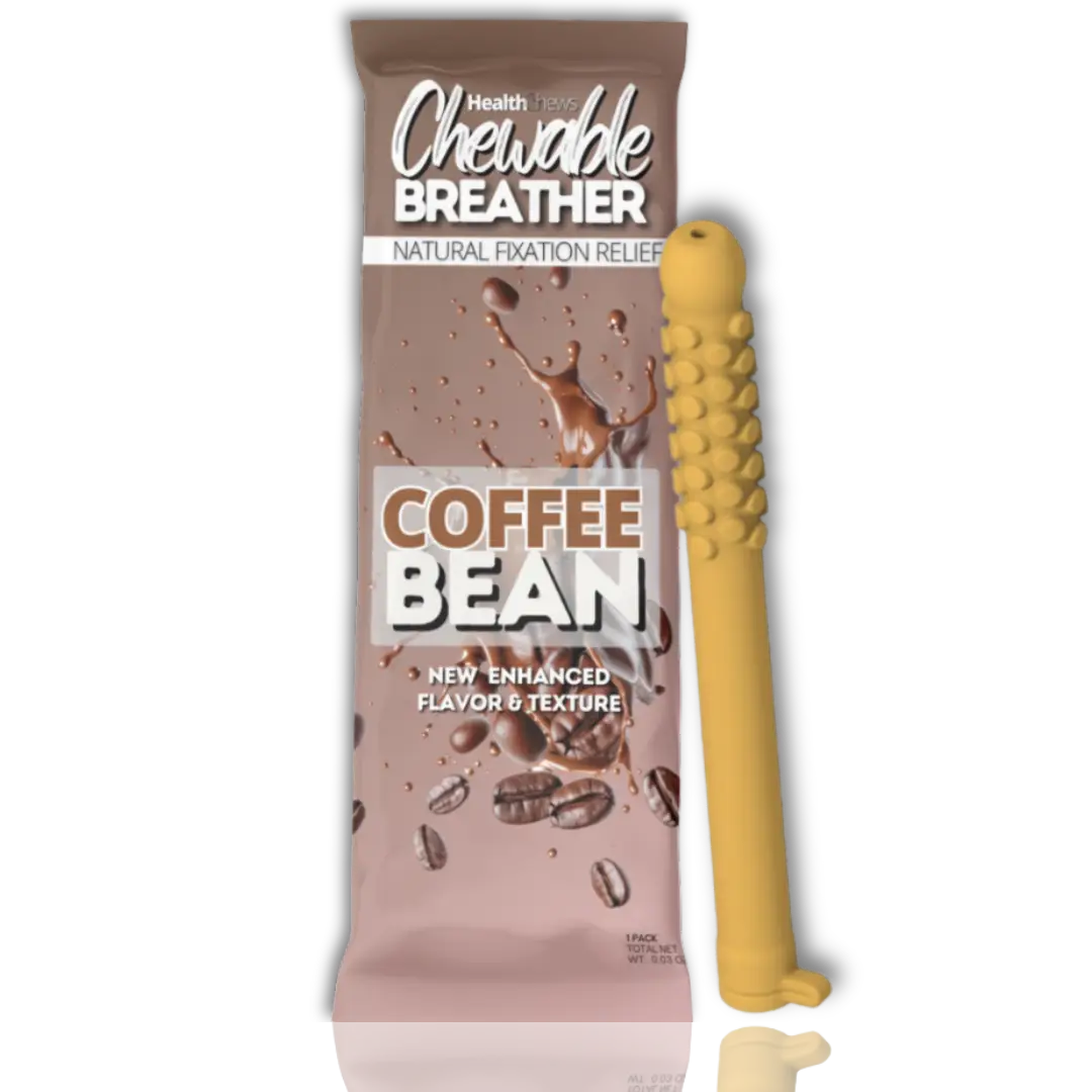 Chewable Breather Aromatherapy Natural Habit Replacement Hand Chewer with Essential Oils for on the Go Freshness