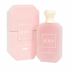 KAY YUM Boujee Marshmallow | 81 Eau De Parfum Intense Gourmand Perfume, Long Lasting Unisex Floral Gourmand Long-Lasting Perfume, Milky Sweet Marshmallow Vanilla Cotton Candy Body Fragrance 100ml, Summer Fragrance for Men&Women, Soft Girl Date Night Scent