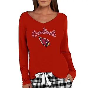Football Fan Shop Officially Licensed NFL Ladies Marathon Long-Sleeve Top - Cardinals
