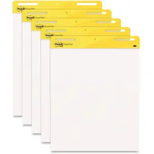 3M Office Products MMM559VAD Sticky note Easel Pad Sheets and Pad, Pads & Pack, White