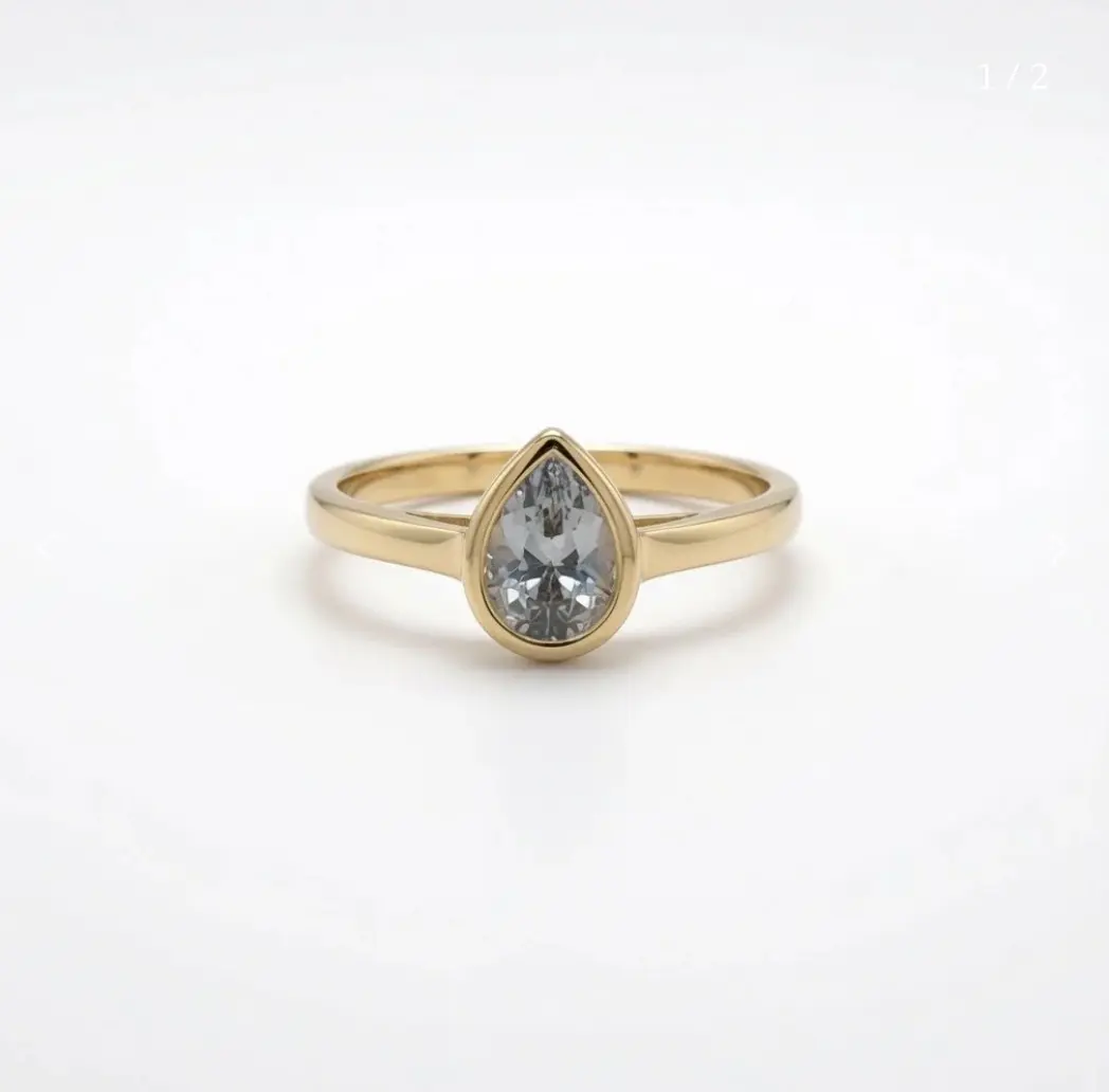 Gray Spinel Ring Gray Spinel Ring