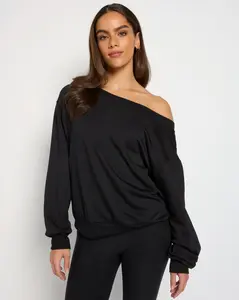 Flex Fleece One Shoulder Pullover