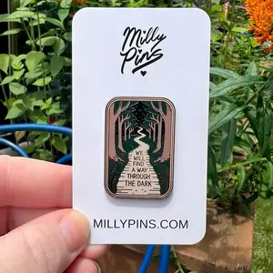 Through The Dark - One Direction Enamel Pin - 1D Fan Merch