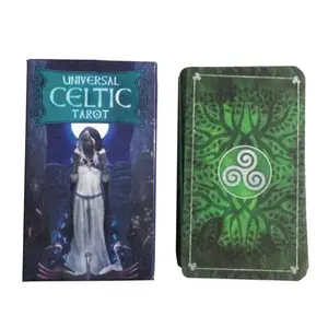 NEW Universal Celtic Tarot Deck card A 78 Board games Leisure Party Table Game High Quality Fortune-telling Prophecy Tarot Deck
