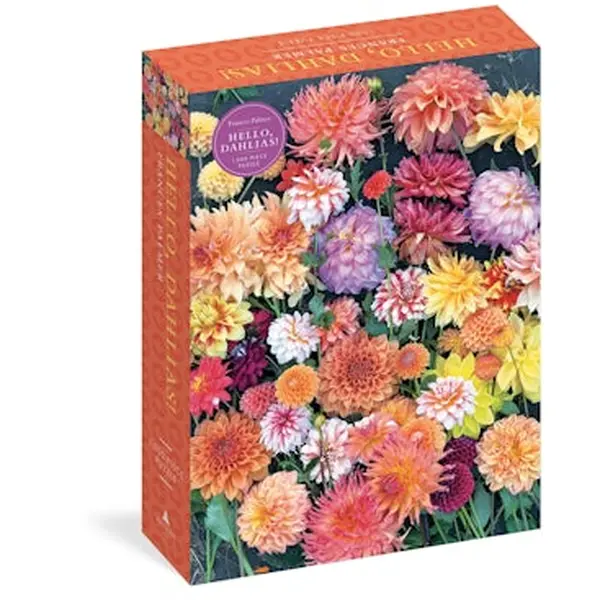 Hello, Dahlias! 1,000-Piece Puzzle Hello, Dahlias! 1,000-Piece Puzzle