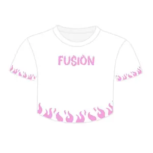 Women's Flame Cropped T-Shirt