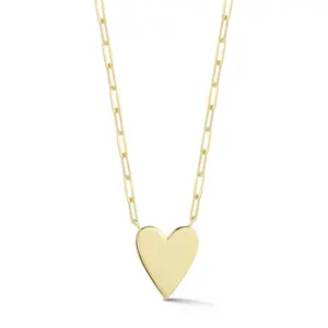 Polished Heart Necklace