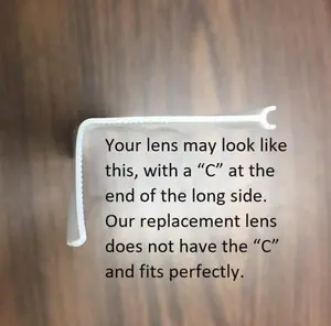 Fluorolite Plastics F-0669-13 GE Under Cabinet Replacement Light Cover Model #16029-13" White Ribbed Plastic 12.875x1.75x1.0in