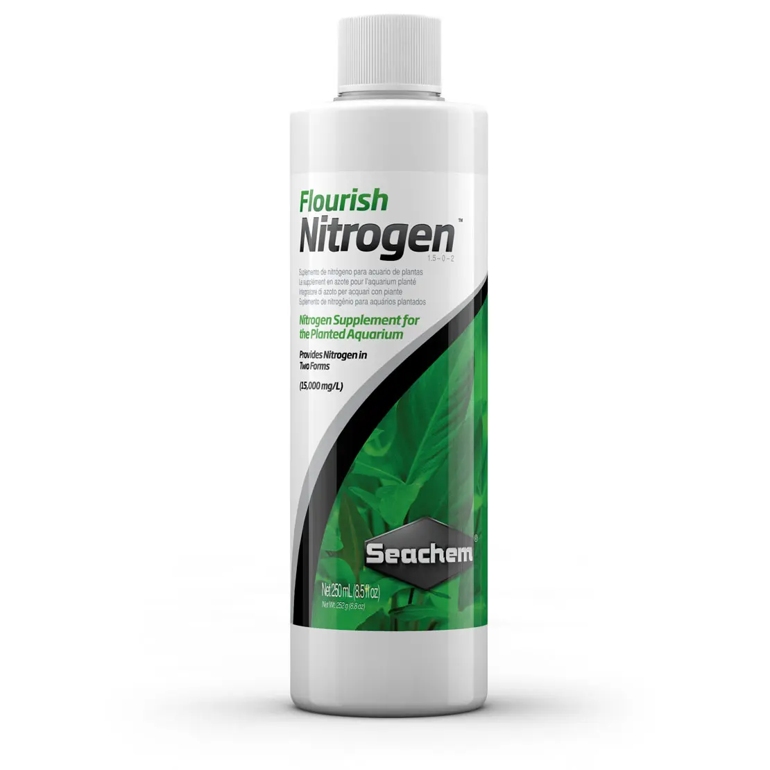 Seachem Flourish Nitrogen - Plant Fertilizer for Planted Aquariums