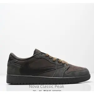 Reverse hook 9.0 velvet Mocha, durable, breathable, low-top retro basketball shoes for both men and women, black and brown