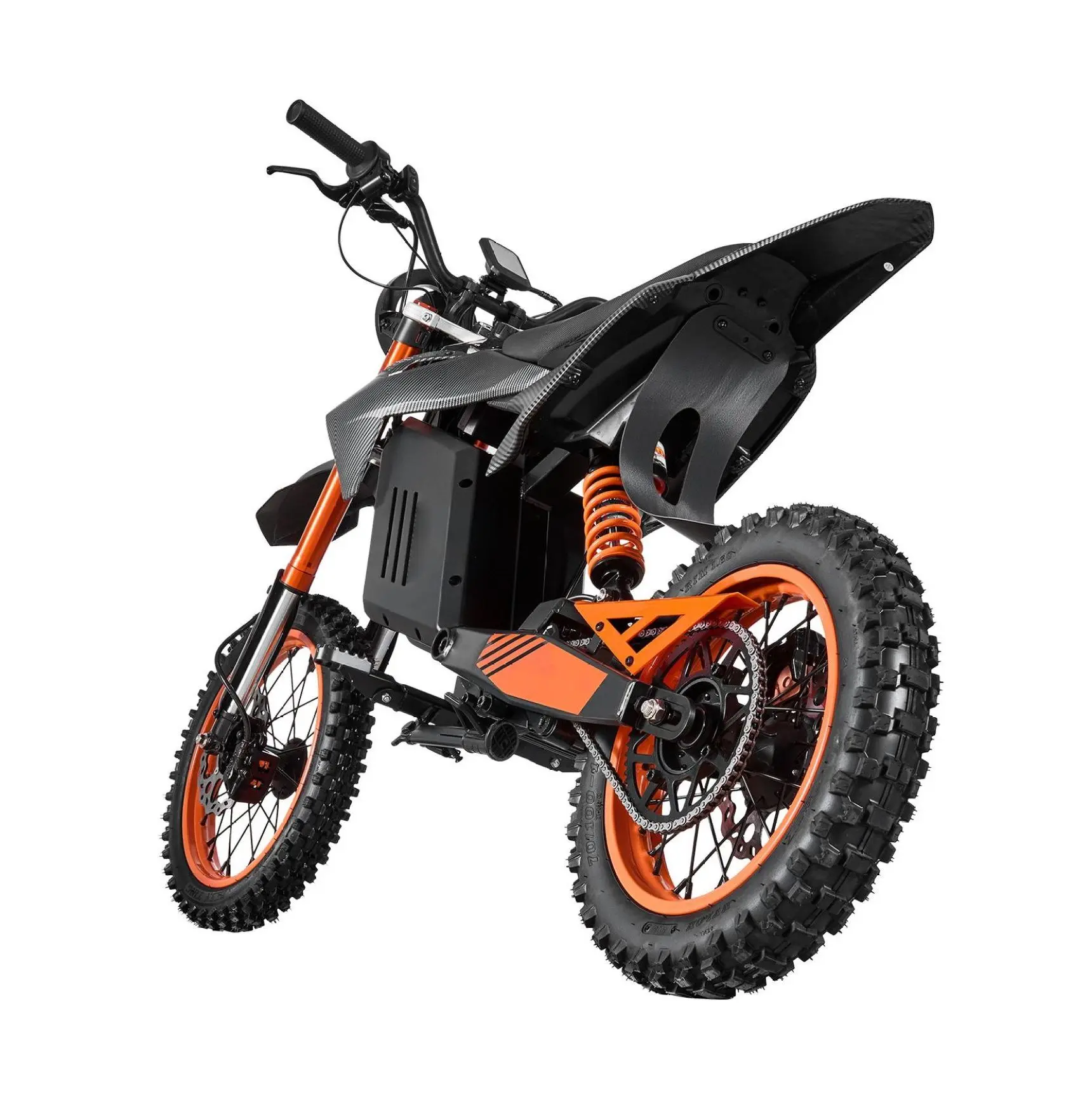 Electric Dirt Bike for Teens & Adults, 2000W 31MPH, 31 Miles Range, 48V Battery, Off-Road Motorcycle, Dual Suspension, Hydraulic Brakes, Ages 14+ Default