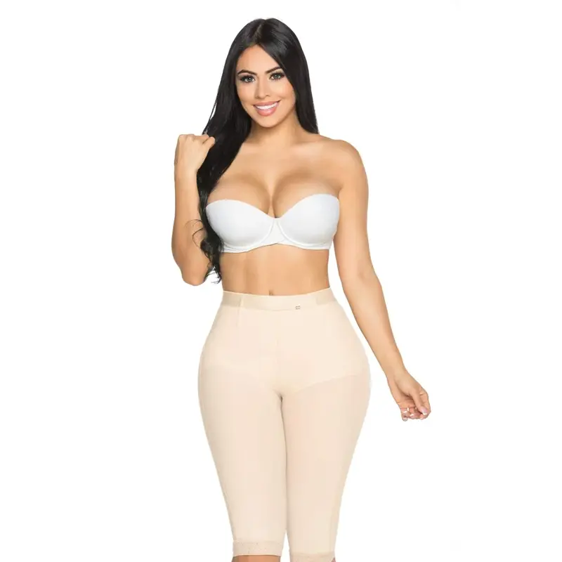 4002 Moldeador Levanta Pompas, Abdomen Reduction, Butt Lift, Thigh Shaping, Plain Shapewear Panty for Women Minimalist