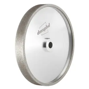 CBN Grinding Wheel with 6 inch 180 Grit,1/2'' Bore,1'' Wide, Suitable for high-Speed Steel,for All Kinds of 6 inch Bench Grinders