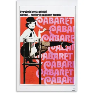 Room Aesthetic Poster Classic Movie Cabaret Movie Posters Cool Artwork Wall Art Home Decor Gift Ideas Poster Decorative Painting Canvas Wall Art Living Room Posters Bedroom Painting