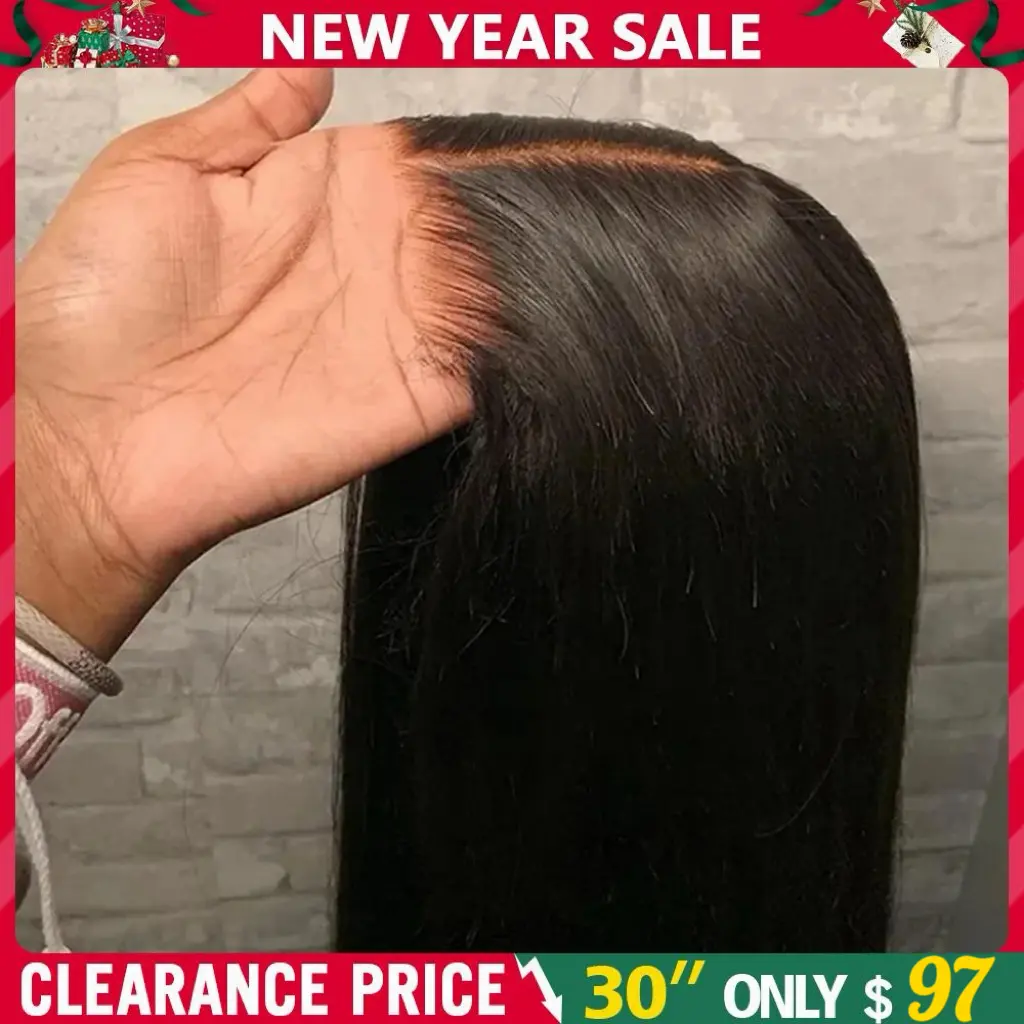 MYLOCKME Hair Glueless Wig 9x6 7x5 6x4 Real Human Hair Wigs 180% Density Bone Straight Wig HD Transparent Pre Cut Lace Closure Wig Easy To Go No Glue Need Natural Color#SummerVibes#tiktokshopspringglowup