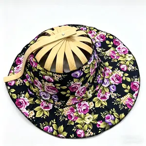 Foldable Sun Hat - Dual-Use Foldable Hat & Fan - Travel Hat - Portable Foldable Hat - Dual-Use Foldable Fan & Hat - Women's Summer Hat