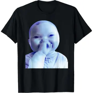 Hilarious AI Baby Laugh Meme Viral Trend T-Shirt