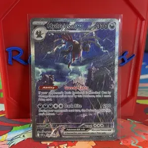 Hydreigon EX 169/086 Pokémon Trading Card Game 330 HP Greedy Eater Dark Bite Ability Collectible Card for Enthusiasts