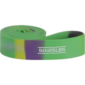 Resistance Band -  Rubber,  & Durable,Portable for , Gym & Outdoor Workouts Fitness Exercise and Rehabilitation (Green,50-125 LBS)