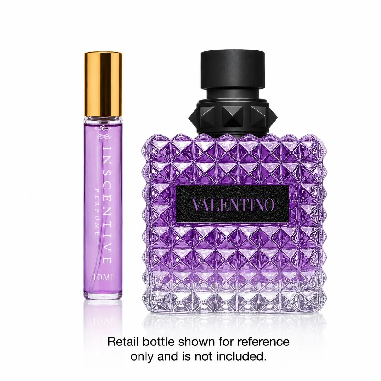 Valentino Women's Donna Born In Roma Purple Melancholia EDP 10ml Travel Bottle