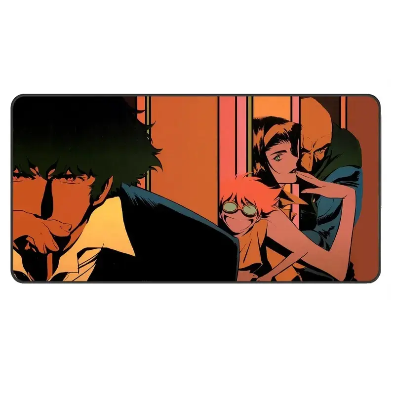 Cowboy Extra Large Gaming Mousepad - Anti-Slip Rubber Base Nostalgic Extended Mousepad