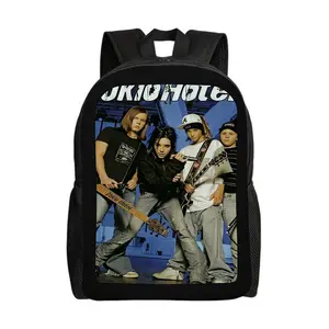 Tokio-Hotel-Backpacks for Girls, Cute School Backpack, Aesthetic Bookbag for Teens, Lightweight Classic Backpack for Travel, Work, Picnic A-5
