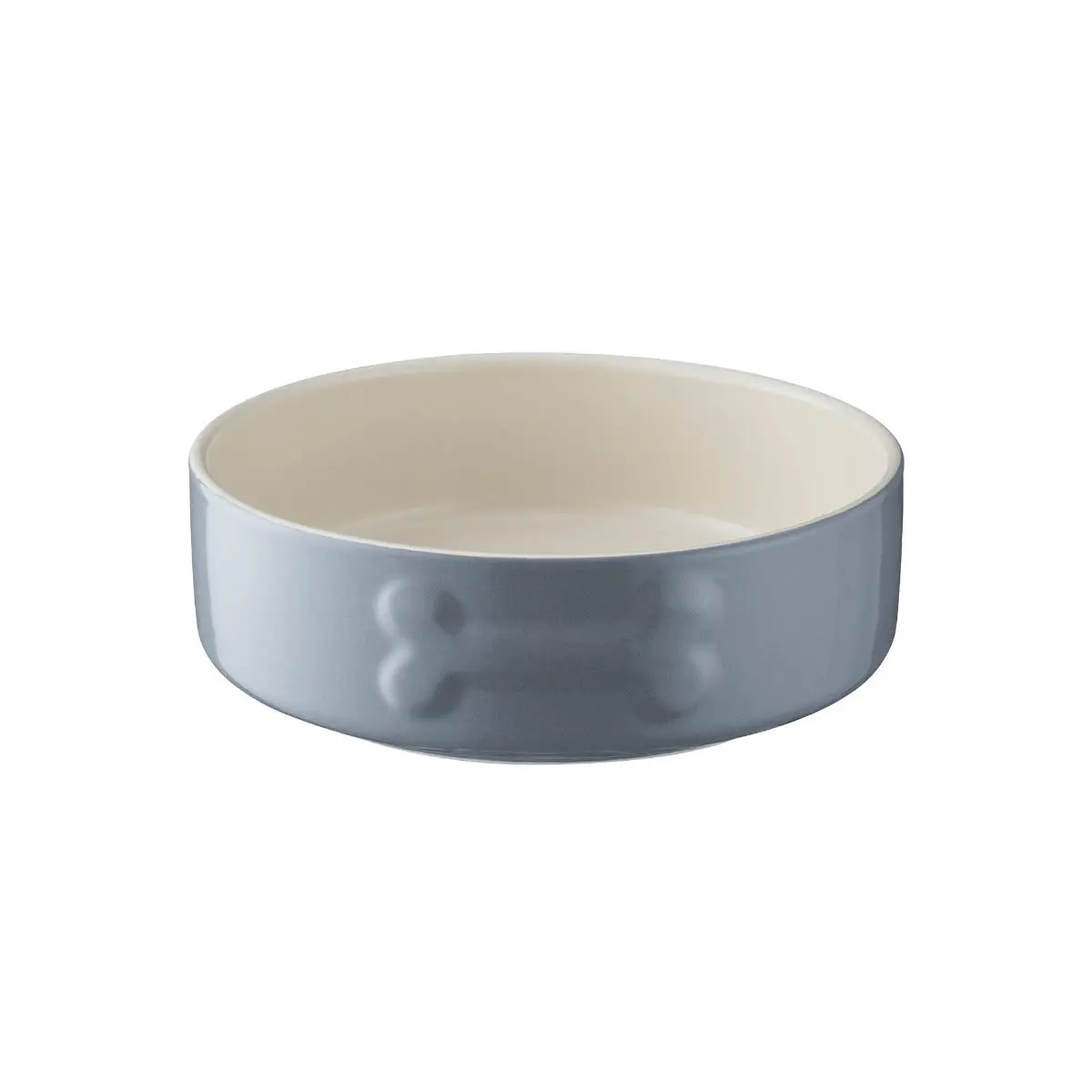 Mason Cash Color Mix Dog Bowl 5.9" | Grey