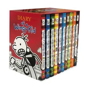 Diary of a Wimpy Kid Box of Books 1-10 Hardcover Gift Set -- Jeff Kinney, Hardcover