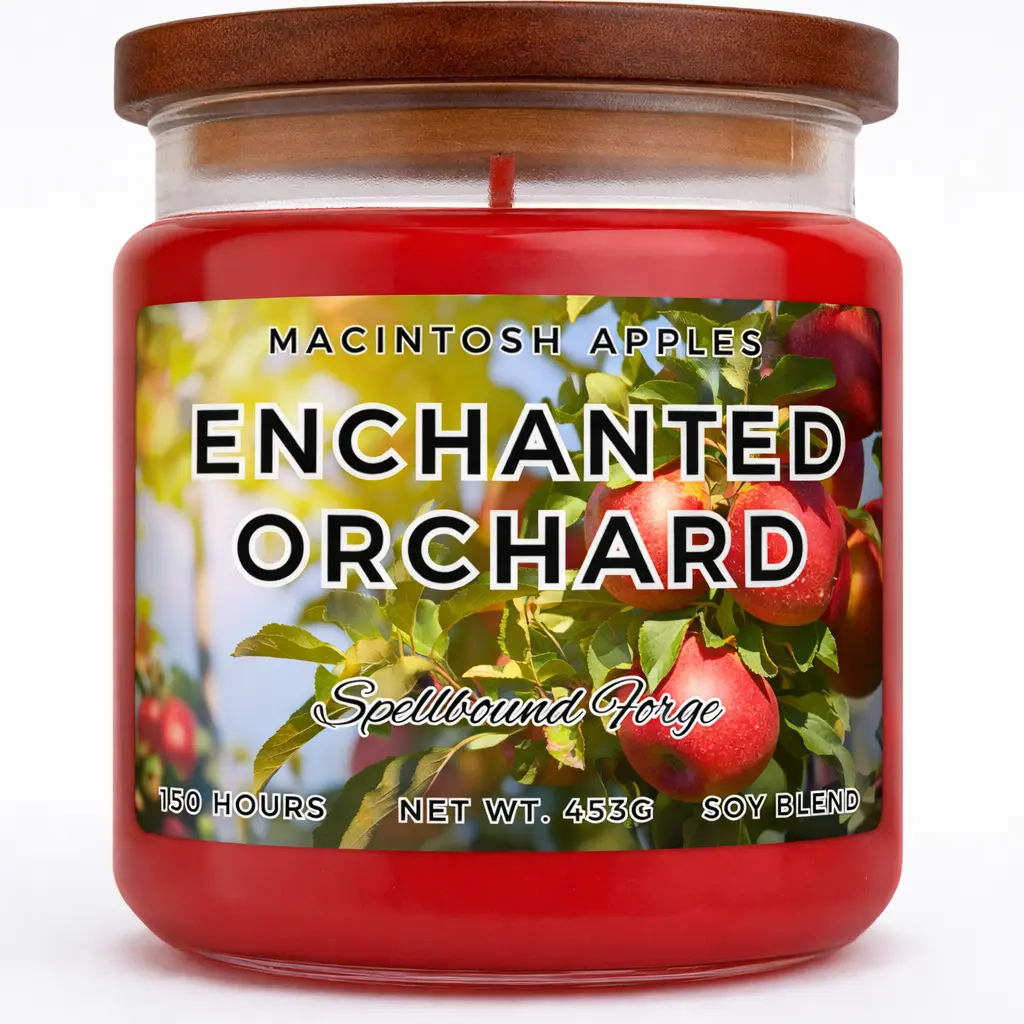 Enchanted Orchard Candle | Fresh Macintosh Apple Scent