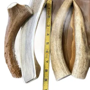 Antler Chews for Dogs Medium Size Suitable for Up to 50 Pounds - Natural Antler Material with Durable Design