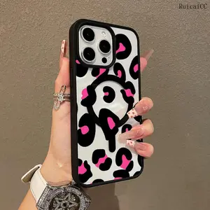 Premium Magnetic Case for iPhone11/12/13/14/15/16/promax Pink spot y2k cased MagSafe Ready, Anti-Fall, Springtok and Ultra-Thin Design | Perfect for Everyday Use Protector Screen Protector