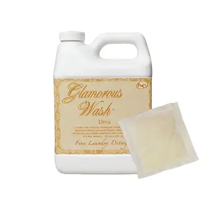 Tyler Candle Company Glamorous Wash - Laundry Detergent w/ Single Sachet Pouch - Diva fragrance (907g / 32oz)