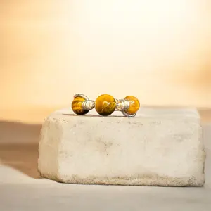 Tiger’s Eye wire wrapped ring