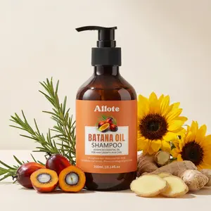 Allote Batana Oil Hair Growth Shampoo 10.15 fl.oz - Strengthening Formula with Rosemary & Mint Oil for Men & Women with Thinning Hair - Sulfate-Free Vegan Shampoo for All Hair Types