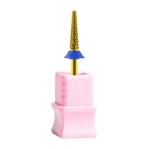 Nail drill bits for manicure made of tungsten steel; nail drill milling cutters.