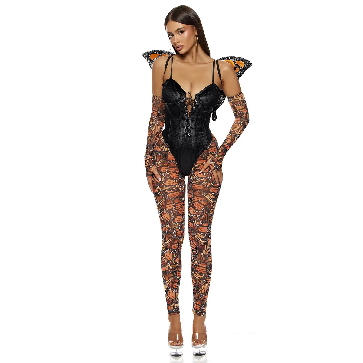 Forplay Women's Halloween Metamorphosis 4-Piece Women's Butterfly Costume