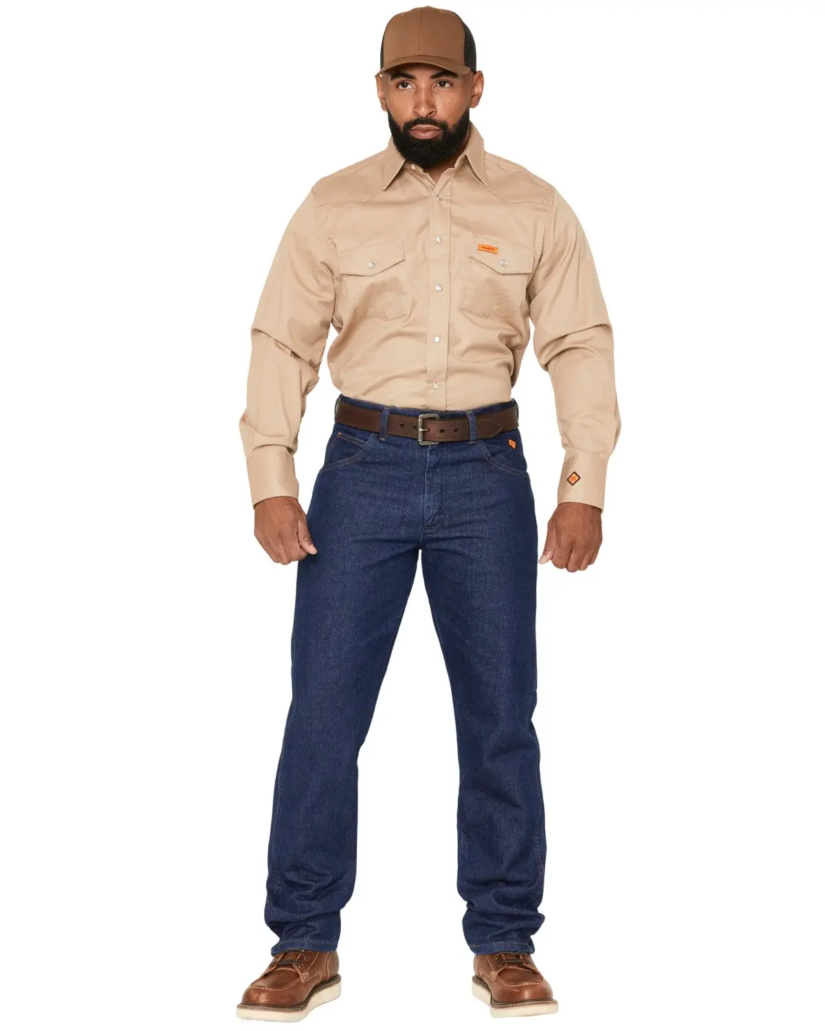 Wrangler Men's Men'S Fr Relaxed Fit Work Jeans - Fr31mwzfr