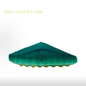 Trendy Fashion Comfortable Snug-Fit Slippers Unisex Style Crystal Cave Blue-Green