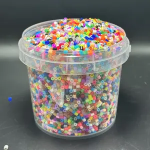 5mm Melty Beads Set, Mixed Color Hollow Design DIY Jewelry Making Kit, Perfect for Christmas Crafts, Birthday Gifts, Home Decor Projects, Bead Assortment