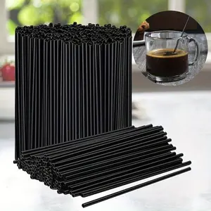 Disposable Straws (500pcs), Disposable Drinking Straws, Plastic Straws, Drinking Straws for Home, Bar, Pub, Club & Restaurant, Drinkware Accessories