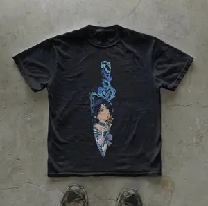 Ami Mizuno T-Shirt, Anime Sailor Mercury Graphic Tees, Unisex Tshirt, Gifts Shirt, Menswear Womenswear Streetwear, Aesthetic, Heavyweight Cotton Comfort Top Regular Fit Y2k Outfit Outdoor Affliction Clothes
