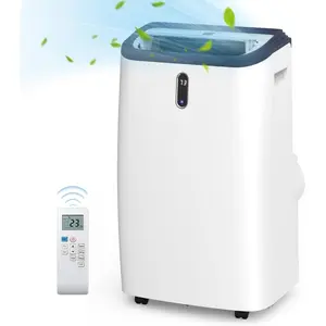 COWSAR 12000BTU-14000BTU Portable Air Conditioner,Portable AC Unit for Room Cools up to 550 Sq.ft-700 Sq.ft, 3 in 1 Air Conditioner Portable with Cooling& Dehumidifier&Fan,Remote Control,24Hrs Timer,3 Fan Speed summerwins