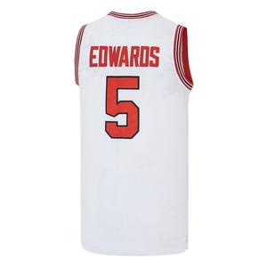 Men's HolySpiritPrep #5 Holy Spirit High School Embroidery Basketball Jerseys Vintage Classic Shirt For Sport Clothing Athletic Sportswear Top