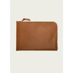 13'' Leather Laptop Sleeve (tan)