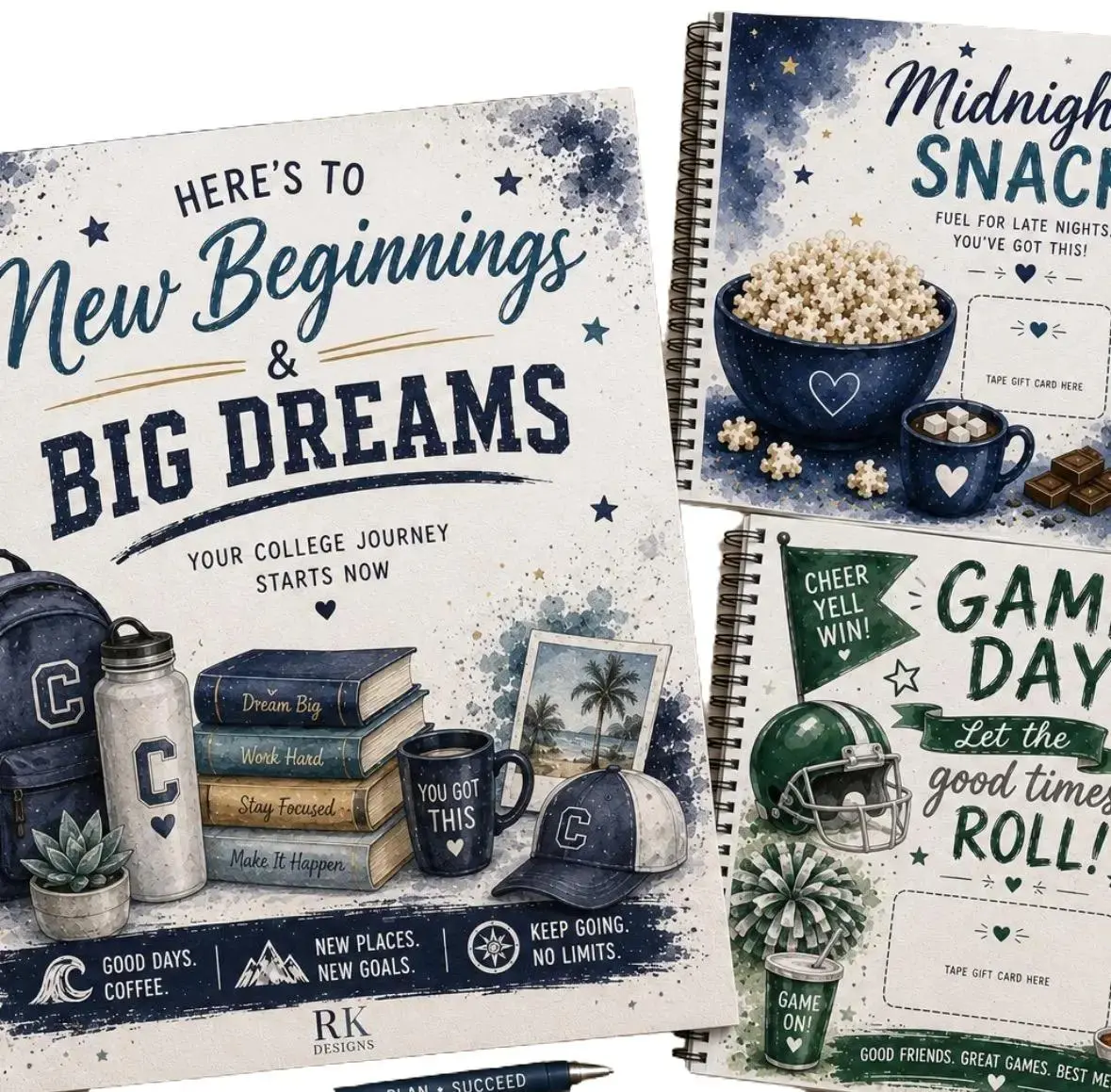 College Survival Gift Card Book