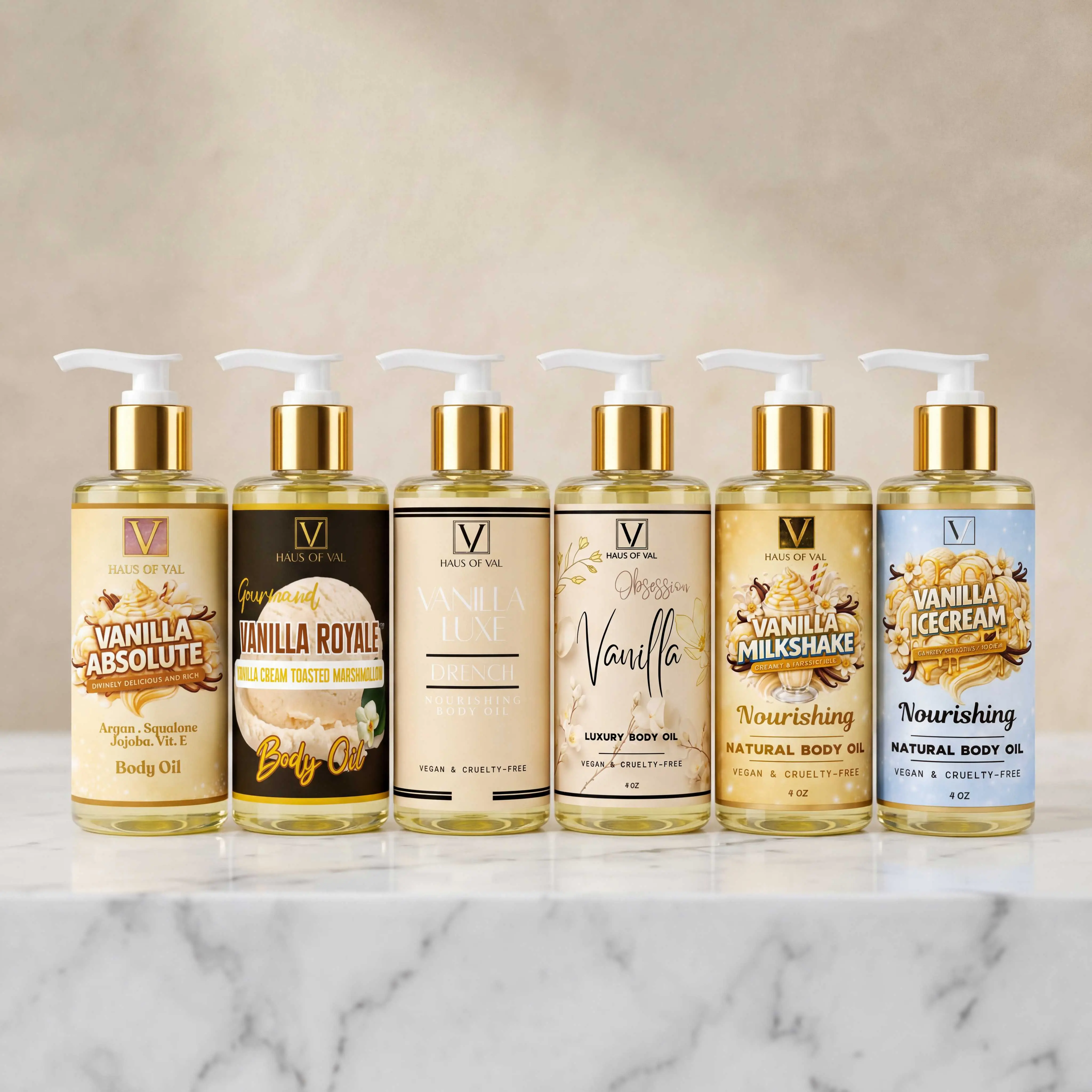 Vanilla Body Oil 4 Oz