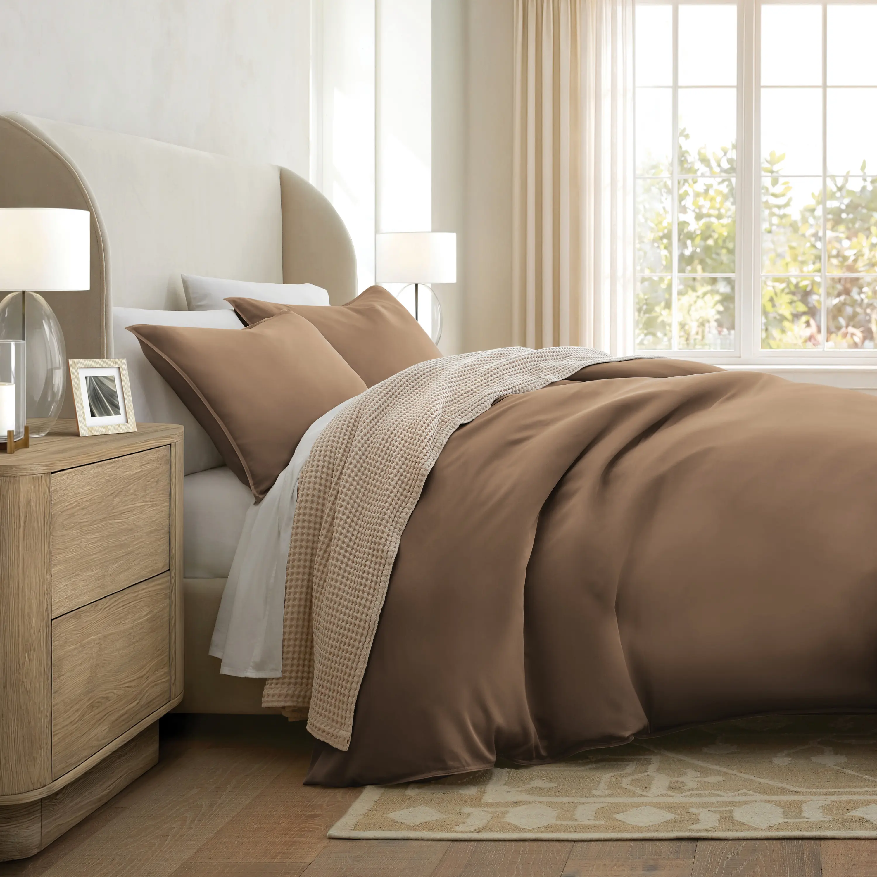 3-Piece Bamboo Duvet Cover Set 3-Piece Bamboo Duvet Cover Set