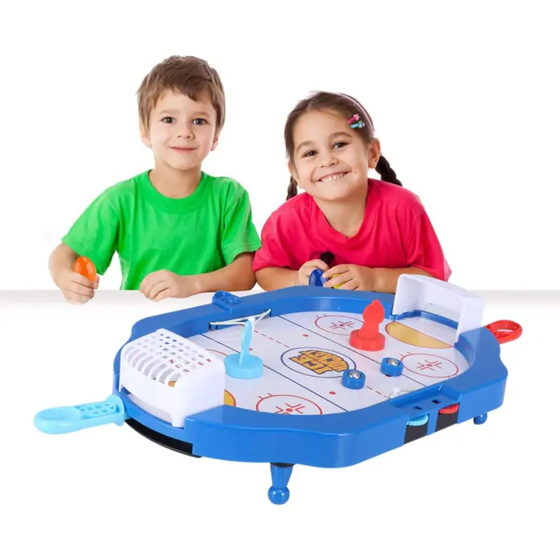 Mini Air Hockey Table Game for Kids - Boys And Girls toys, Toys For kids, Portable Desktop Ice Hockey Toy for Early Education, Hand-Eye Coordination, and Finger Development