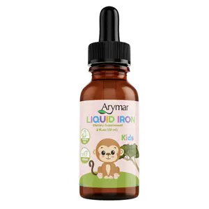 Arymar Kids Iron Liquid Drops, Dietary Supplement, 2 fl oz