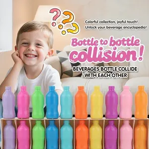 Color Guess Challenge Bottle Game, Matching Toy Set, Family Game, Memory Training Logic Puzzle Board Game, Educational Intelligence Toy